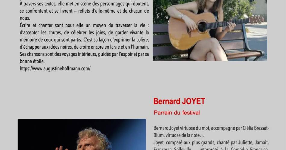 De Brassens à la Nouvelle Scène' festival@Festival 'De Brassens à la Nouvelle Scène'