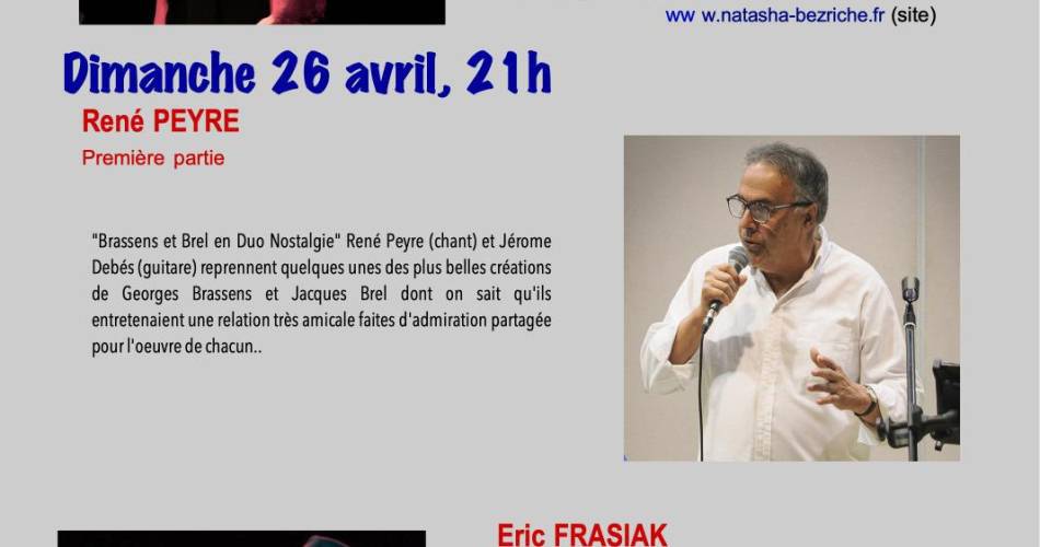 De Brassens à la Nouvelle Scène' festival@Festival 'De Brassens à la Nouvelle Scène'