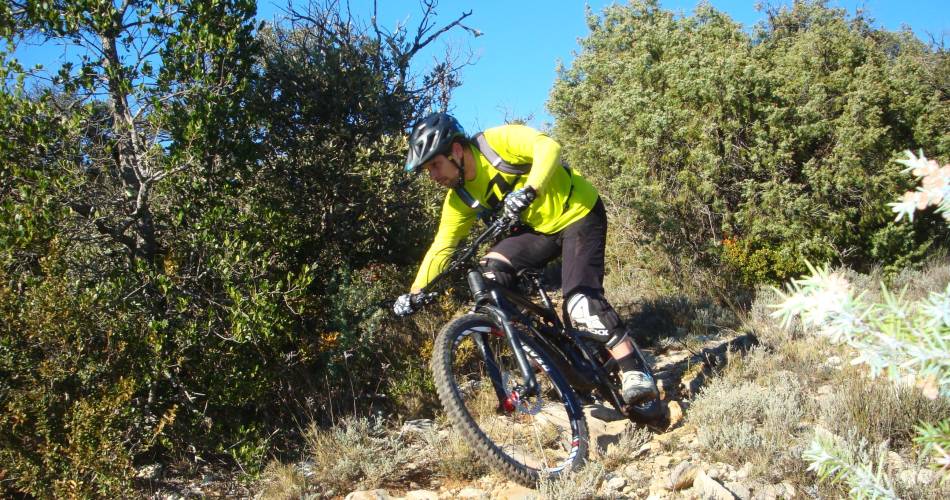 VTT n°53 - Travignon par Le Cluyer@© Maison du Parc du Luberon