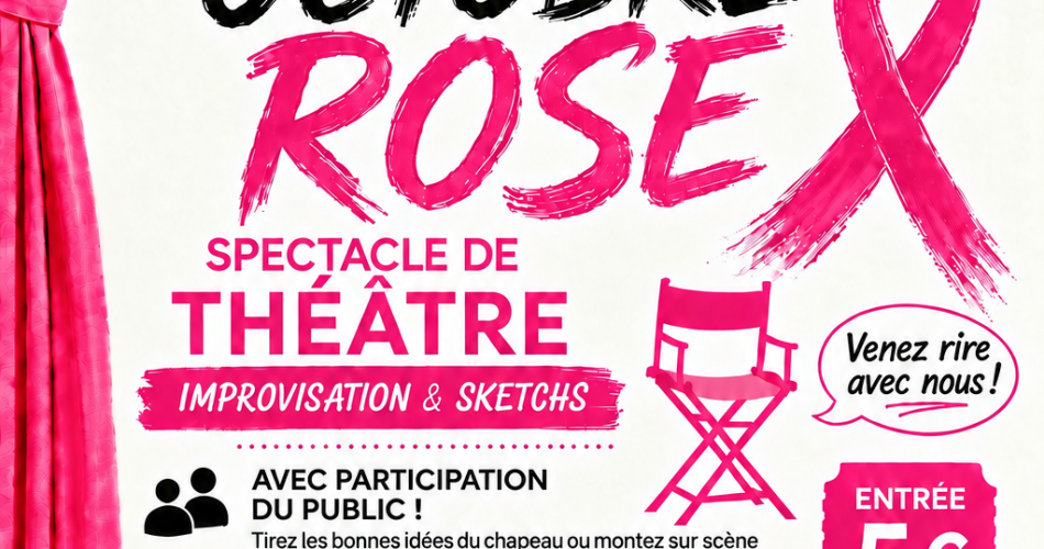 Octobre Rose à Châteauneuf du Pape@©Théâtre et création