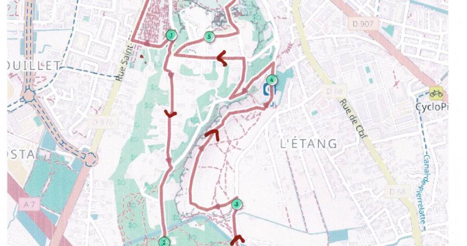 Orange Urban Trail@© Urban trail Orange