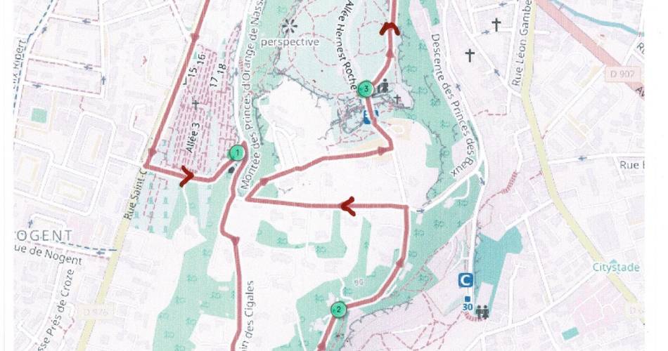 Orange Urban Trail@© Urban trail Orange