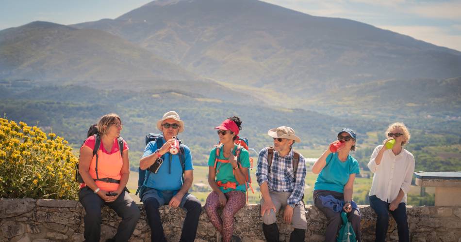 Wandelroute GR® de Pays Tour des Dentelles de Montmirail@M. PLANQUE