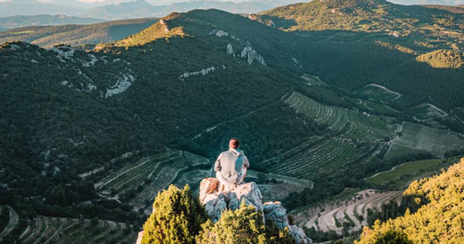 Wandelroute GR® de Pays Tour des Dentelles de Montmirail@T. VERNEUIL