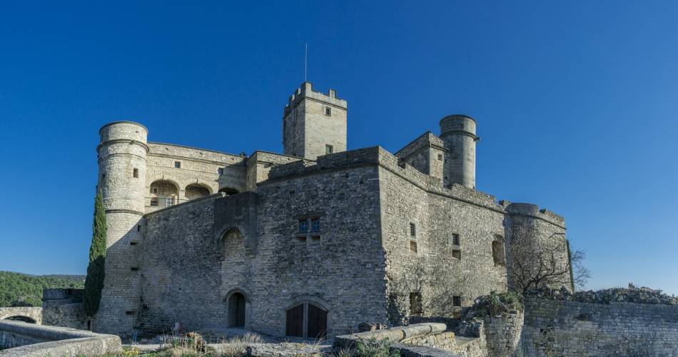 Tour of the Château du Barroux whiskey distillery and tasting@Chateau du Barroux