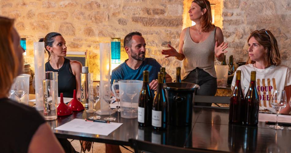 Blending workshop at the Ferme Saint-Martin domain@Jeff Habourdin Photographe