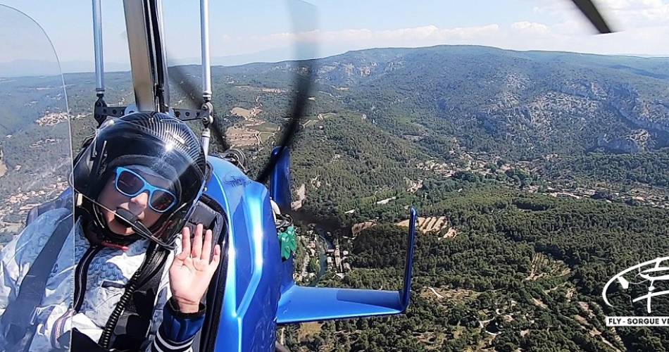 Panoramaflug über die Monts-de-Vaucluse@Fly Sorgue Ventoux