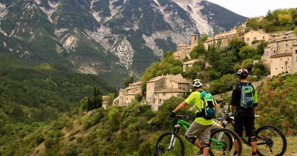 Elektrische mountainbikeroute n°5 Grand tour du Mont VentouxGPS@VPA