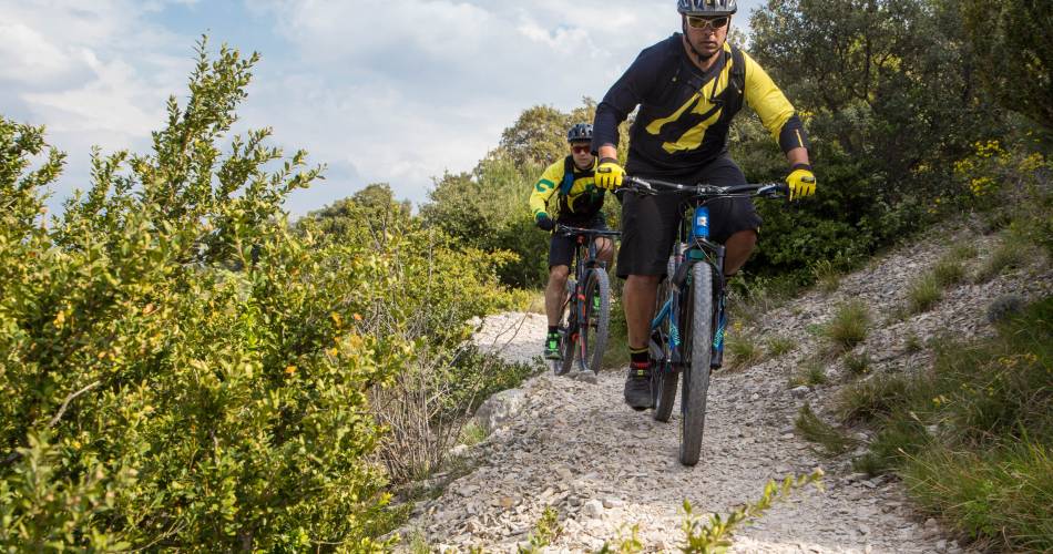 Elektrische mountainbikeroute n°5 Grand tour du Mont VentouxGPS@VPA