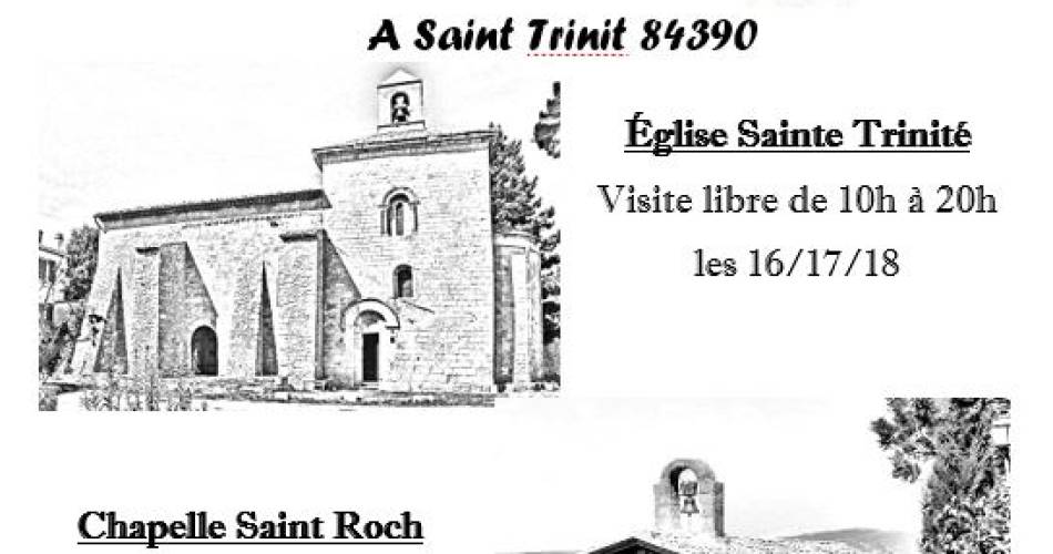 Les Journées Européennes du Patrimoine - Visite libre de l'église Sainte Trinité@Bruno Rovelli