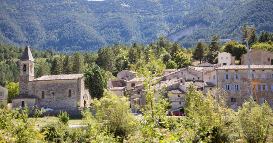 Wandelroute GR® de Pays Tour du massif du Ventoux - Tocht aan de voet van de Mont Ventoux@Coll. VPA / A. Hocquel                                               Coll. VPA / A. Hocquel