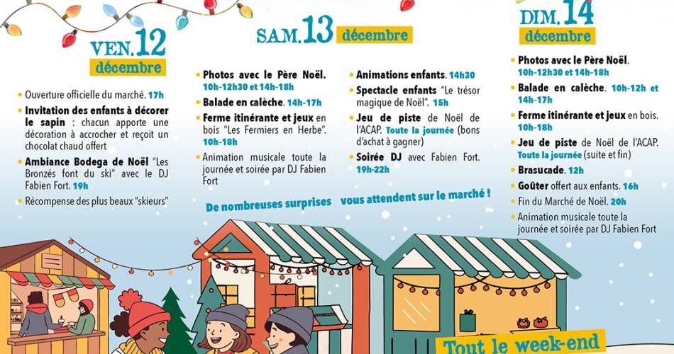 Marché de Noël de l'ACAP@ACAP