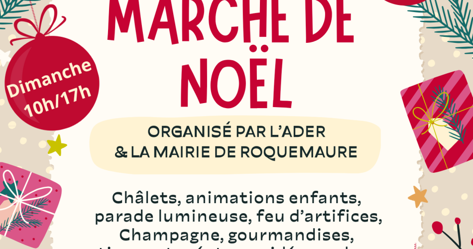 Marché de Noël de l’ADER@©ADER