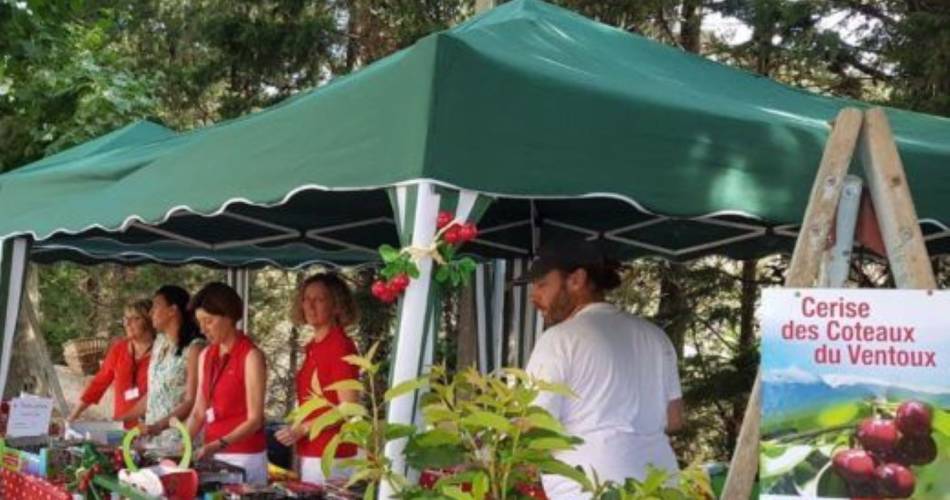 Fête du terroir et de la cerise.@PNR du Ventoux
