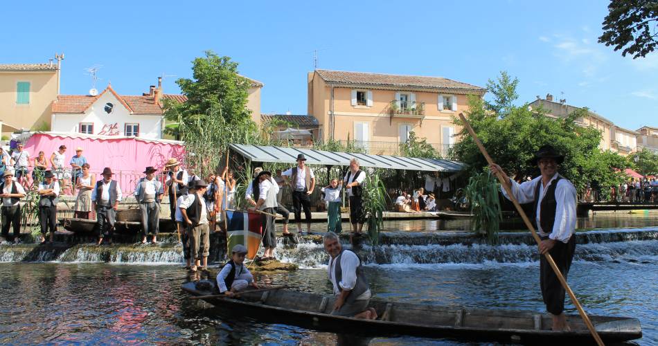 Fischerei vergangener Zeiten@Isle sur la Sorgue Tourisme