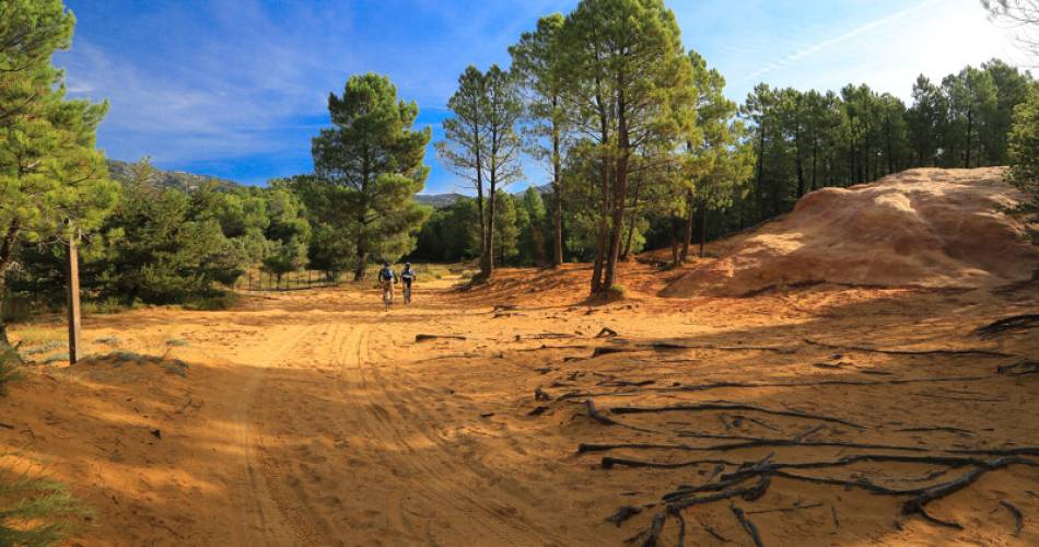 Itinéraire Gravel n°20 - Les Ocres du Luberon@Alain Hocquel