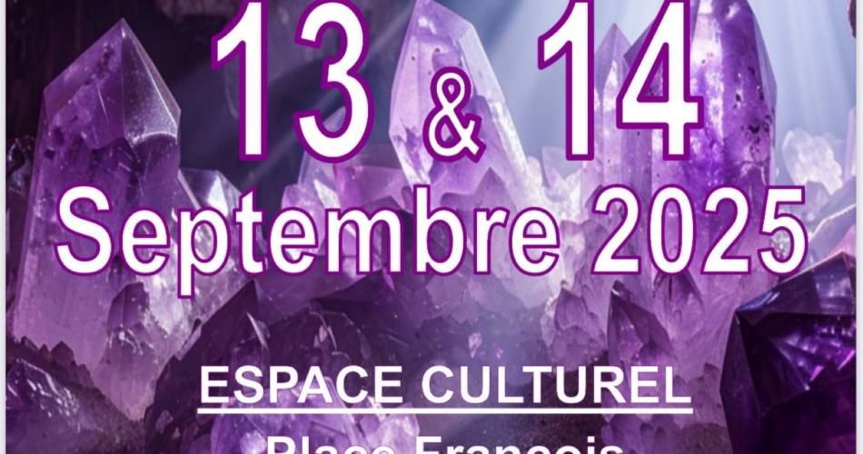 6e Salon des minéraux, fossiles et bijoux@JB speleology and minerals