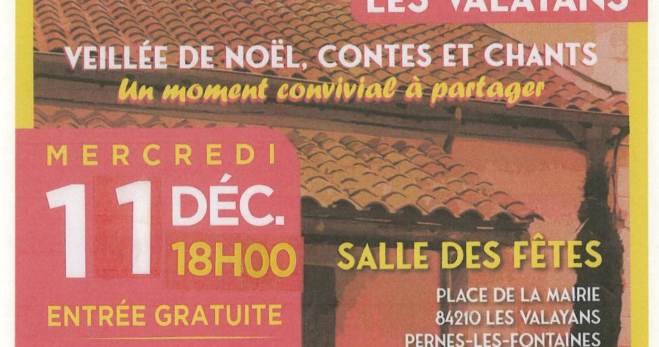 Café provençal aux Valayans : veillée de Noël, contes et chants@La Chourmo dis Afouga