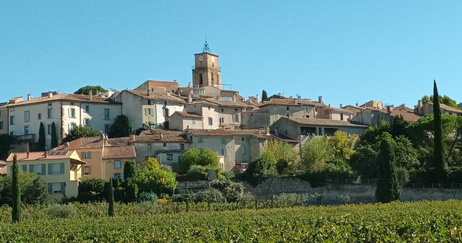 Gigondas, Sablet und Séguret, authentische Dörfer am Fuße der Dentelles de Montmirail: Geführte Radwanderung@MATHIEU