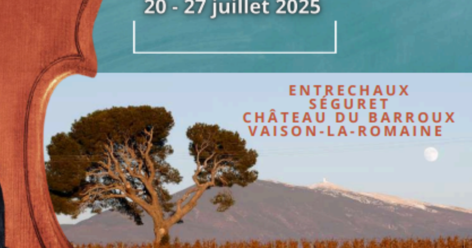 Konzert 'Eröffnungsabend' des Festivals Autour du Ventoux@Autour du Ventoux