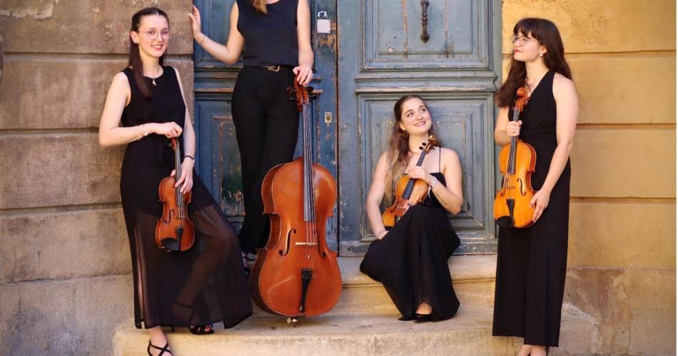 Concert du Quatuor Messiaen@art et culture crillon le brave