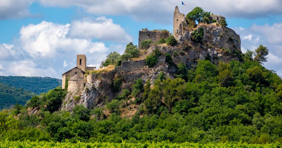 Geführte Touren durch das Schloss Entrechaux@Office de Tourisme Vaison Ventoux Provence