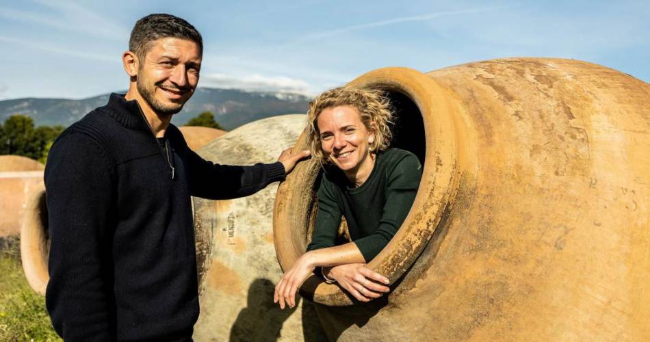 Festival Ventoux Saveurs : Découverte de vins naturels élevés en amphores au Domaine La Combe au Mas@La combe au mas