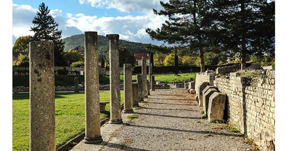 Visites guidées pour découvrir le site antique de La Villasse aux vacances d'automne@Ville de Vaison-la-Romaine