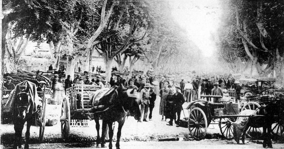 Carpentras, Visite guidée évocation des foires et marchés@OTI VENTOUX PROVENCE