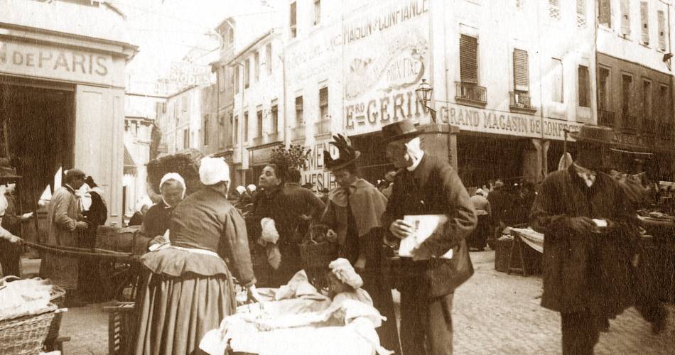 Carpentras, Visite guidée évocation des foires et marchés@OTI VENTOUX PROVENCE