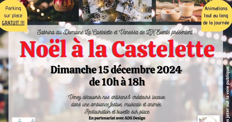 Noël au Domaine de la  Castelette@Noël à la Castelette