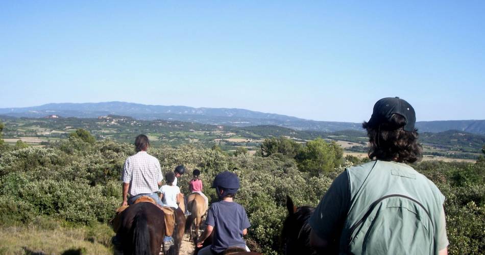 Monts-de-Vaucluse by horseback@Florence Farcot - Centre équestre de Joucas