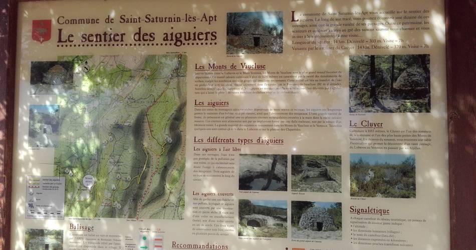 The Aiguiers (cistern from rock) of St-Saturnin-lès-Apt@©Eric Garnier - PNR Luberon