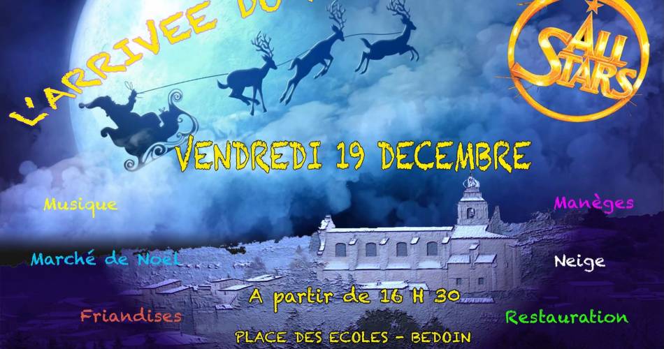 De komst van de Kerstman@facebook bedoin allstars