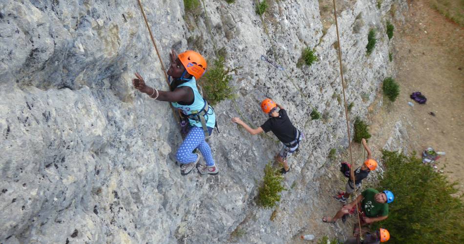 Sporting activities with Eric and Valentin Leininger@Montbrun aventure