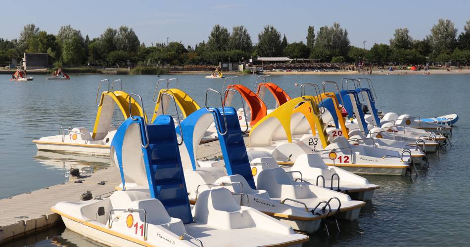 Les activités Nautiques au Lac de Monteux@Asl Lac de Monteux