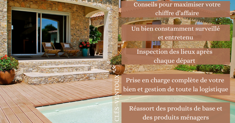 Conciergerie Clés du Ventoux (Haut-Vaucluse et autour du Mont Ventoux)@© Tous droits réservés - CLÉS DU VENTOUX