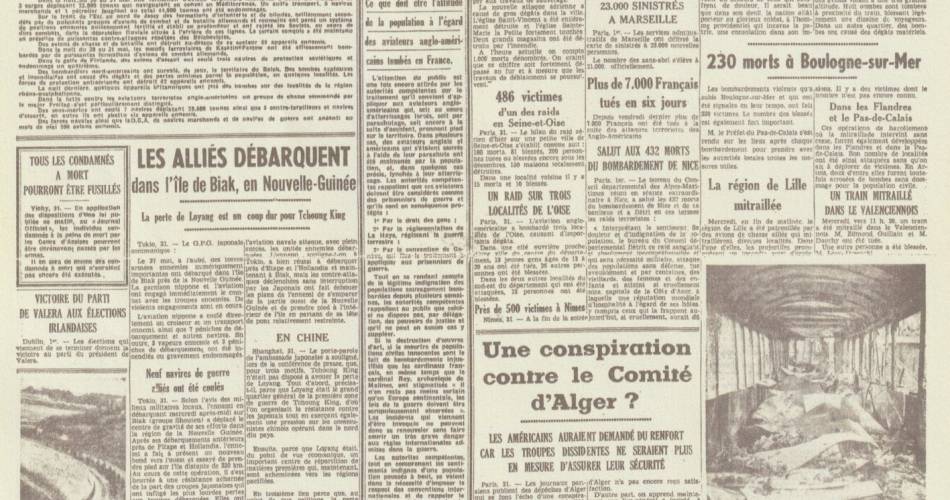 1944 dans la Presse@Musée de la Résistance