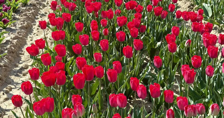 Les champs de tulipes@B.Delhomme