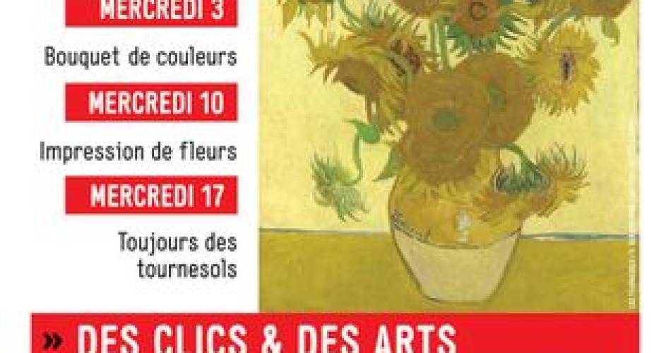 Micro-Folie / Des clics et des arts / Les Fleurs@Musée Micro-Folie