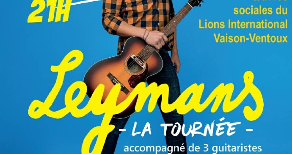 Concert de Renaud Leymans@Lions International Vaison Ventoux