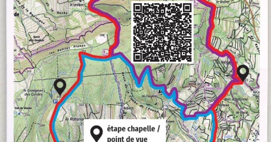 A la rencontre des Templiers Hospitaliers - Grande boucle - Départ Rasteau@Chemin des Chapelles en Pays Ventoux