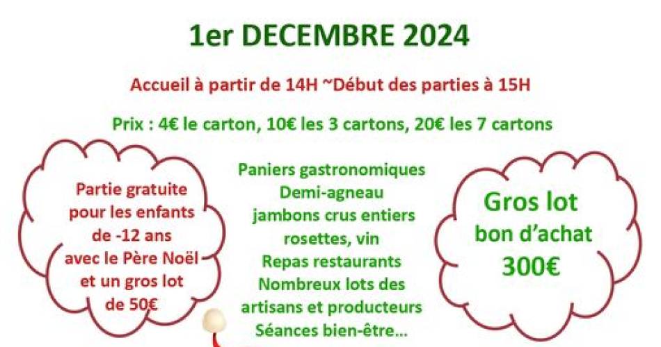 Grand loto du Père  Noël@Grand loto du Père  Noël