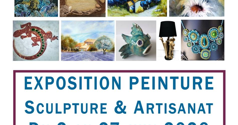 Exposition Peinture, Sculpture & Artisanat@© Cré'Artist
