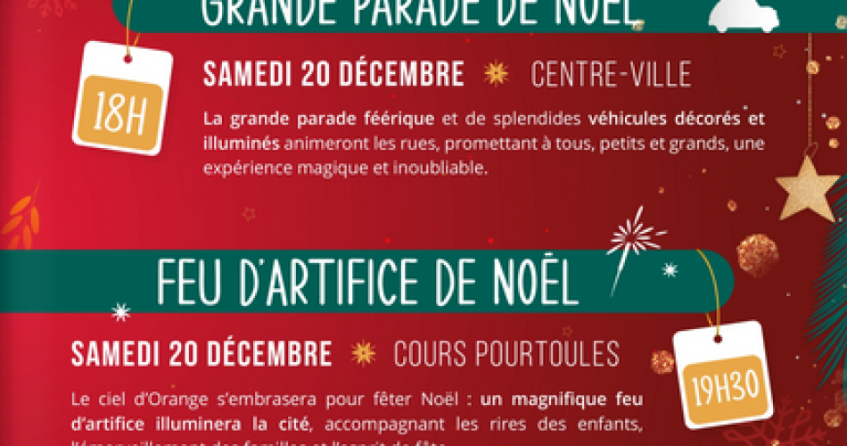 Kerstdorp@© Ville d'Orange