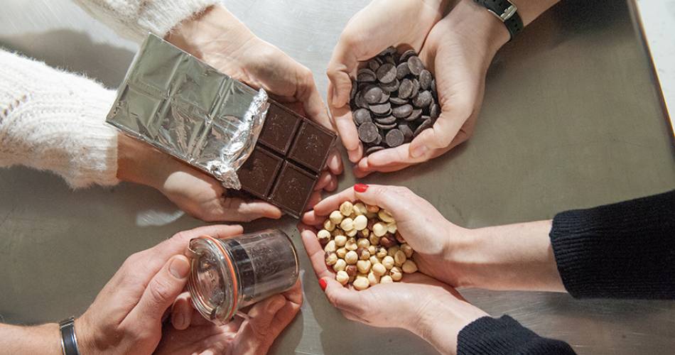 Verkostungsworkshop zur Entdeckung der Schokolade in der Chocolaterie Castelain@© Chocolaterie Castelain