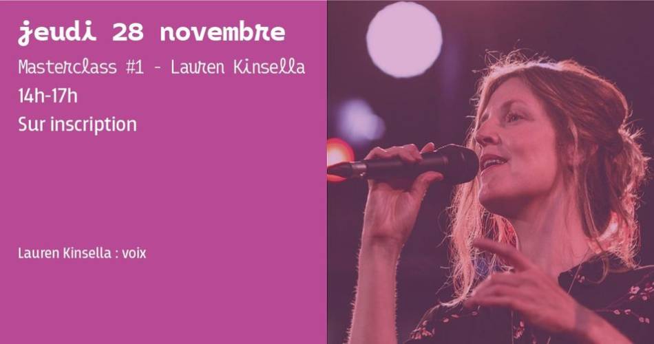 Masterclass #1 – Lauren Kinsella@©Ajmi