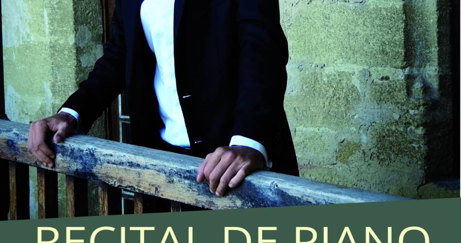 Récital de piano Rodolphe Menguy - Festival des Musiques d'été@Château de Lourmarin