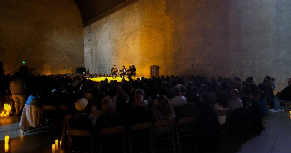 Candlelight - concerts à la bougie au Palais des Papes@©Olivier Tresson / Avignon Tourisme