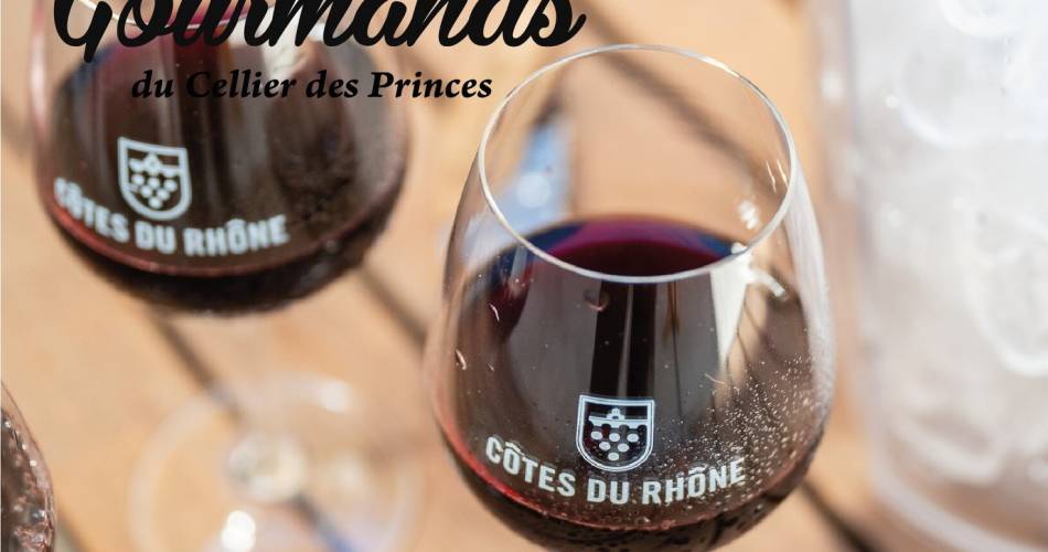 Les jeudis gourmands au Cellier des Princes : Rouge Passion au coeur des Côtes du Rhône@© Cellier des Princes